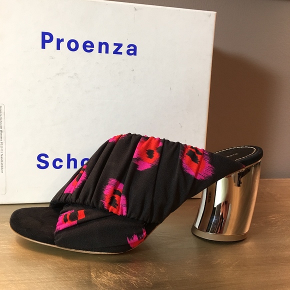 Proenza Schouler Shoes - HP! Proenza Schouler Tess Ikat Silver 39/9